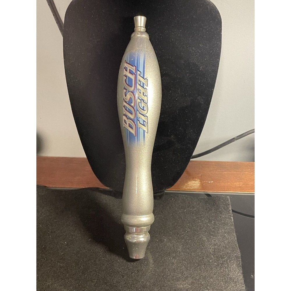 Busch Light Beer tap handle display 11.5" Silver
